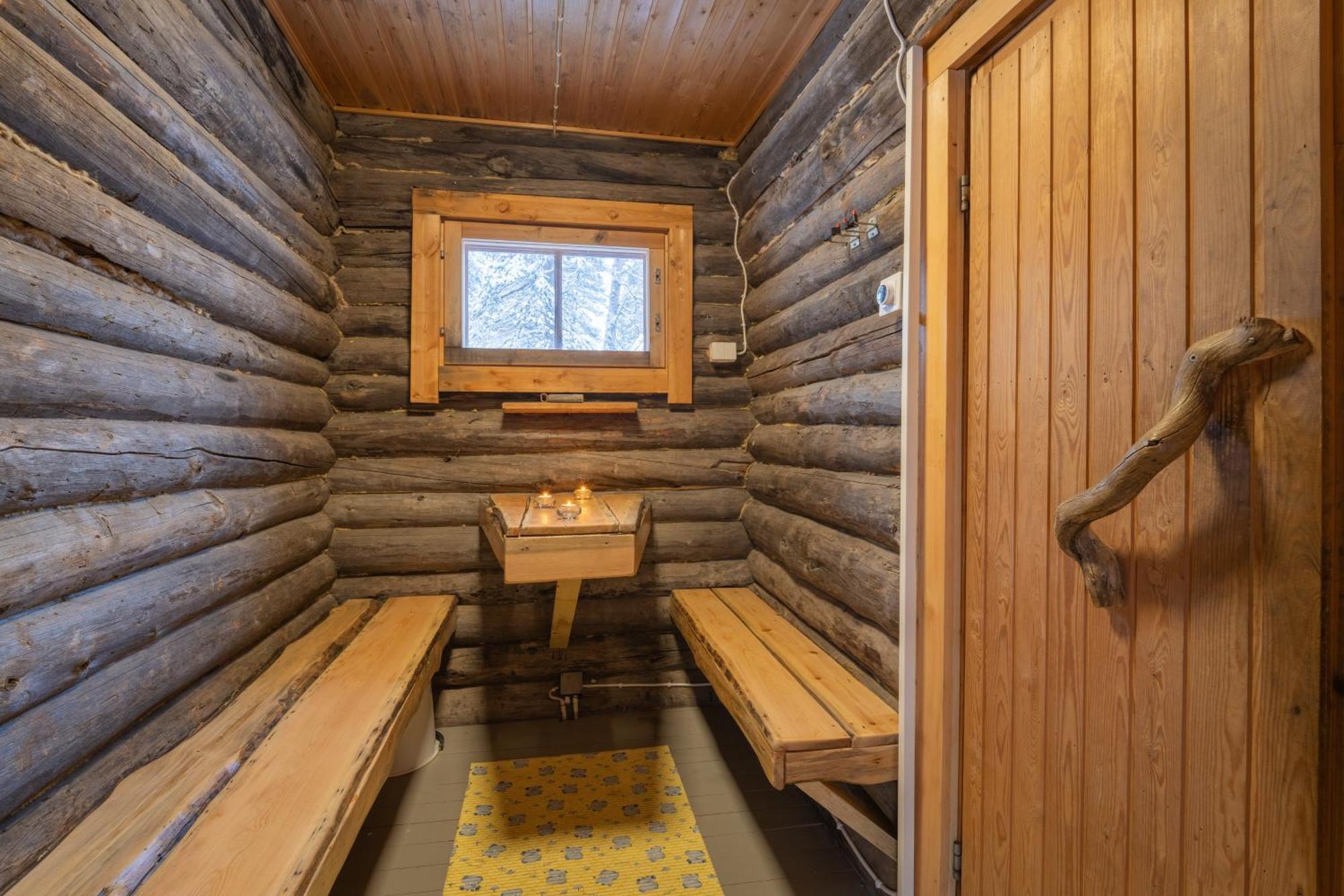 Kuukkeli Log Houses Aurora Cabin - Jaspis ساريسيلكا المظهر الخارجي الصورة